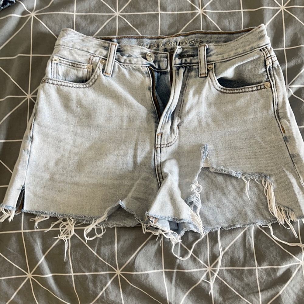 Ripped shorts